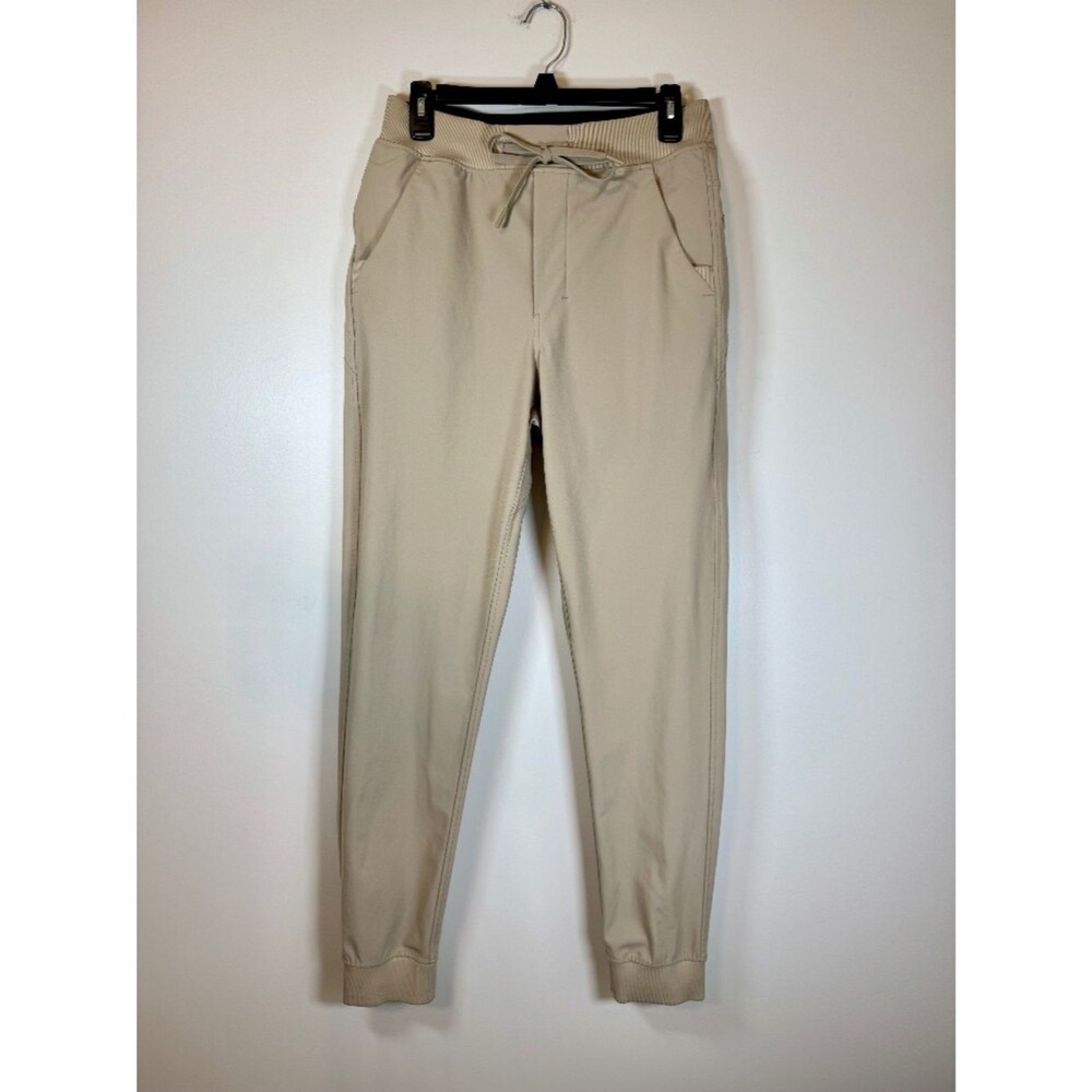 Birddogs Men's Performance Gym Khaki Joggers Built-In Shorts Liner | Size M